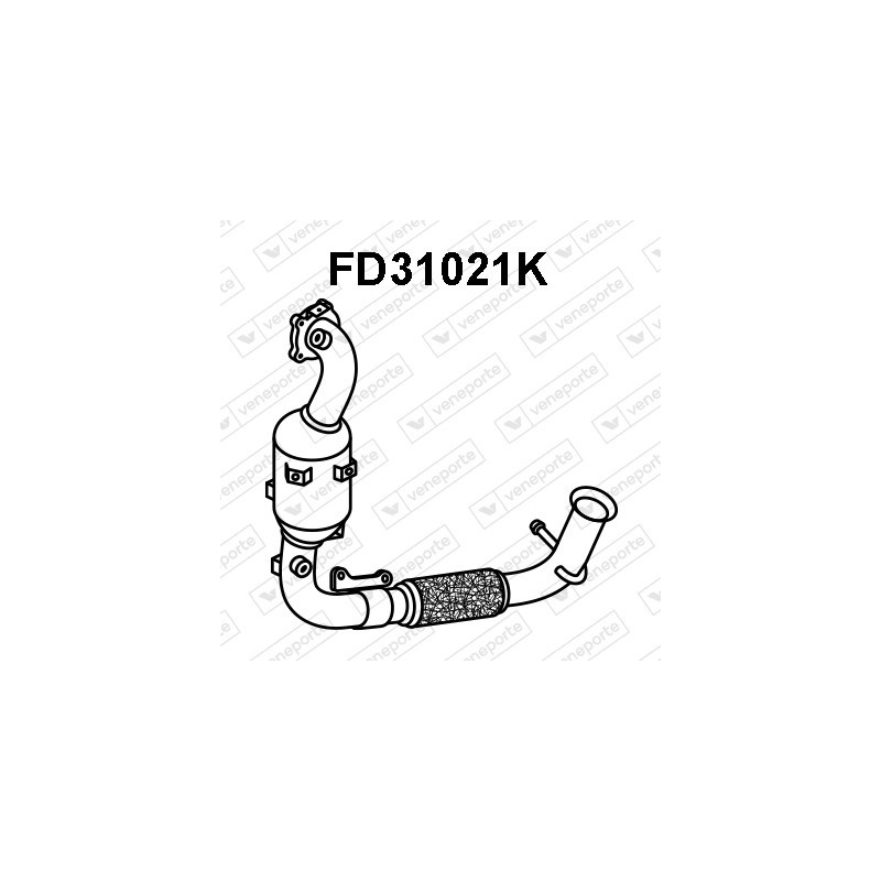 Katalizator FORD - 2112888 2114418 2138289