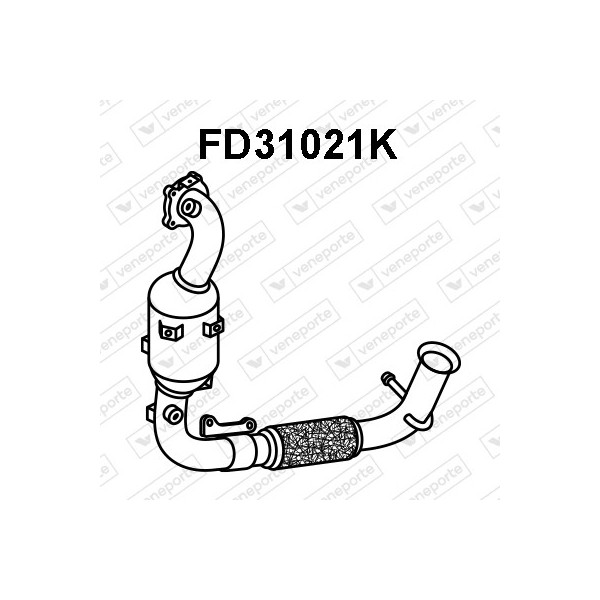 Katalizator FORD - 2112888 2114418 2138289