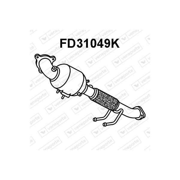 Katalizator FORD - 1787285 1831667 1836874