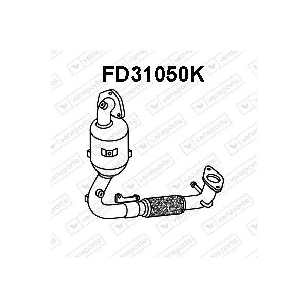 Katalizator FORD - 1797582 1845498 1881062