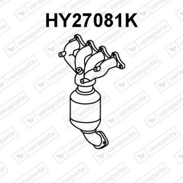 Katalizator HYUNDAI - 2851022670  