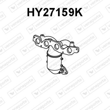 Katalizator HYUNDAI - 2851003210 2851003260 2851003AP2
