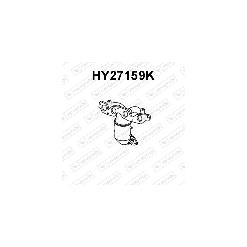Katalizator HYUNDAI - 2851003210 2851003260 2851003AP2