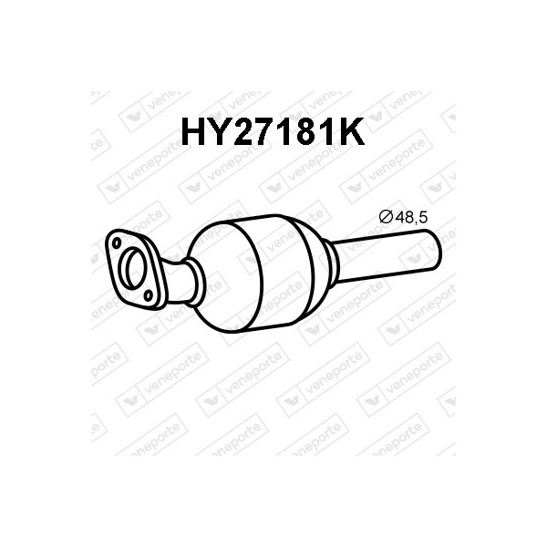 Katalizator HYUNDAI - 28600G4100