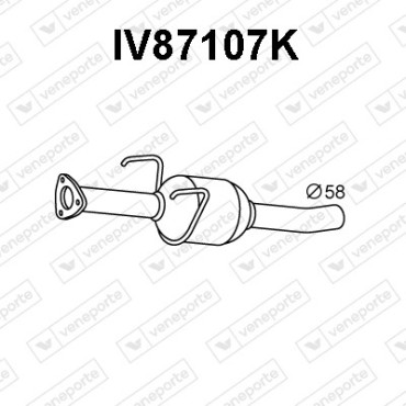 Katalizator IVECO - 504141541  