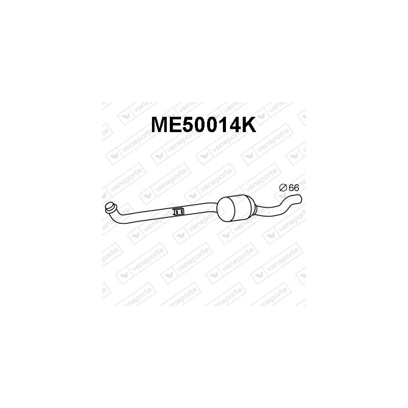 Katalizator MERCEDES - 1634900614 1634905314 1634905328