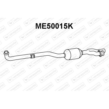 Katalizator MERCEDES - 2114901419  