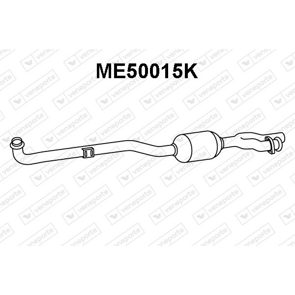 Katalizator MERCEDES - 2114901419  