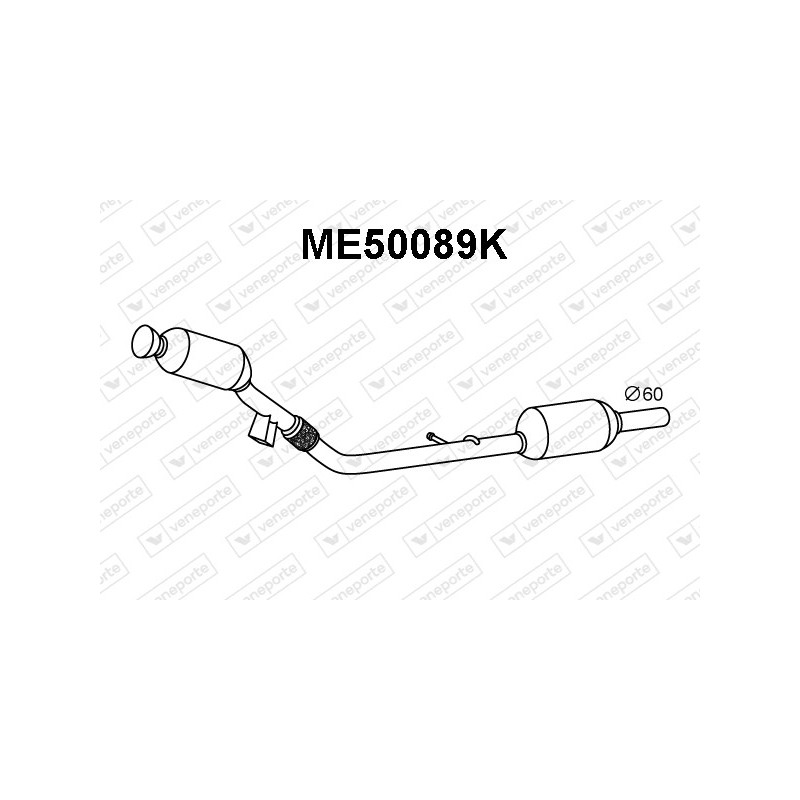 Katalizator MERCEDES - 6394900081  