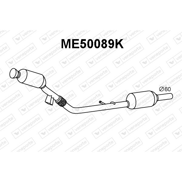 Katalizator MERCEDES - 6394900081  