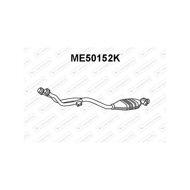 Katalizator MERCEDES - 2024900019 2024900119 2024902919