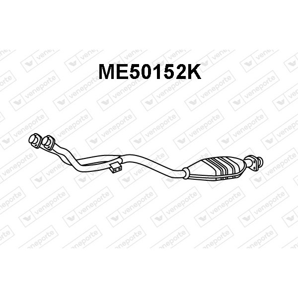 Katalizator MERCEDES - 2024900019 2024900119 2024902919