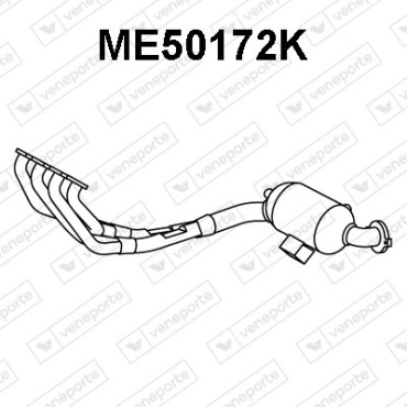 Katalizator MERCEDES - 1684900719 1684901019 1684901119