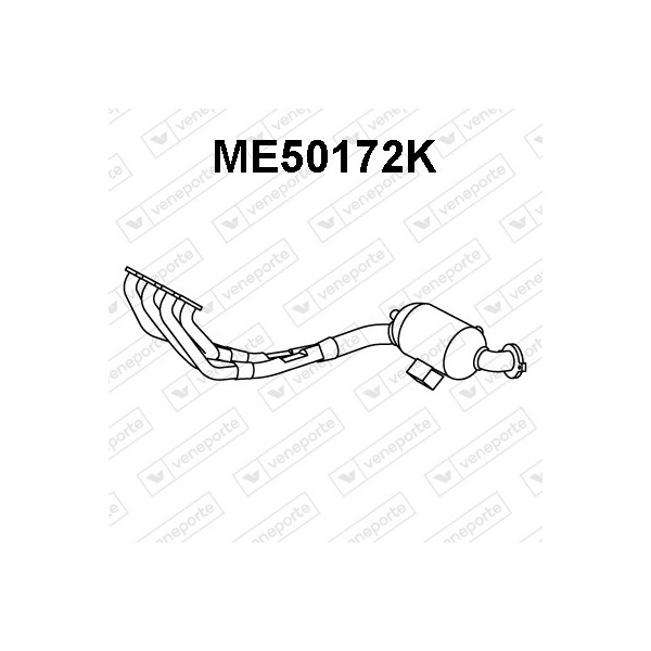 Katalizator MERCEDES - 1684900719 1684901019 1684901119