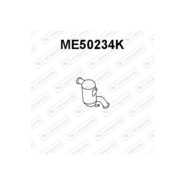 Katalizator MERCEDES - 1684900410 1684901619 1684901819