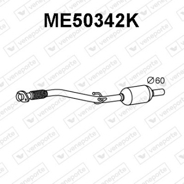 Katalizator MERCEDES - 9014901219-KAT 9014901619-KAT 