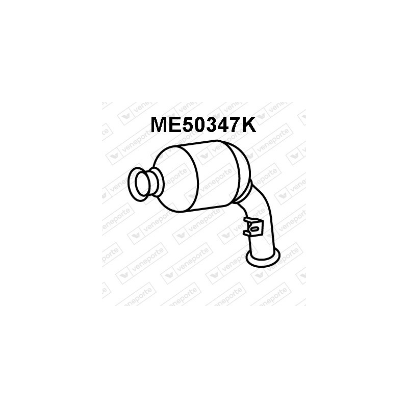 Katalizator MERCEDES - 2034902214 2034904136 2034904336