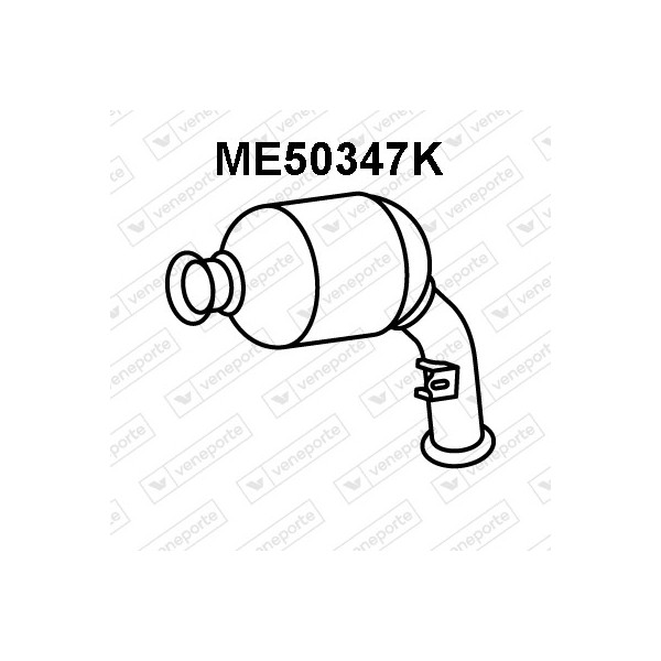 Katalizator MERCEDES - 2034902214 2034904136 2034904336