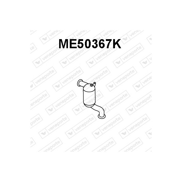 Katalizator MERCEDES - 1694900550 1694900852 1694901352