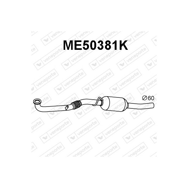 Katalizator MERCEDES - 1694900650 1694902352 1694902952