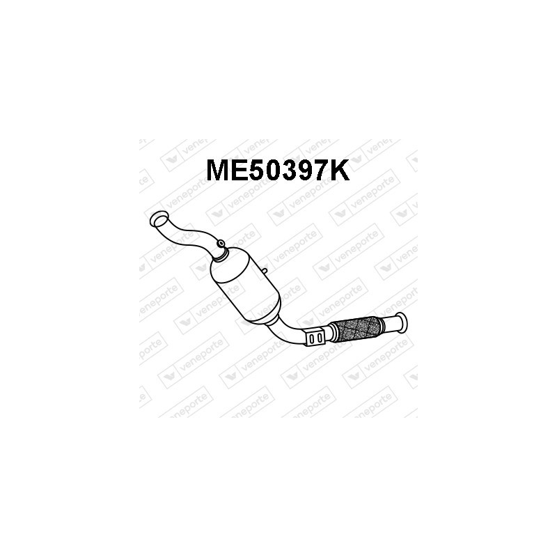 Katalizator MERCEDES - 9064901481  