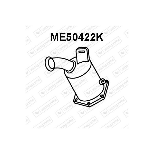 Katalizator MERCEDES - 2034905736 2034908314-KAT 2034908414