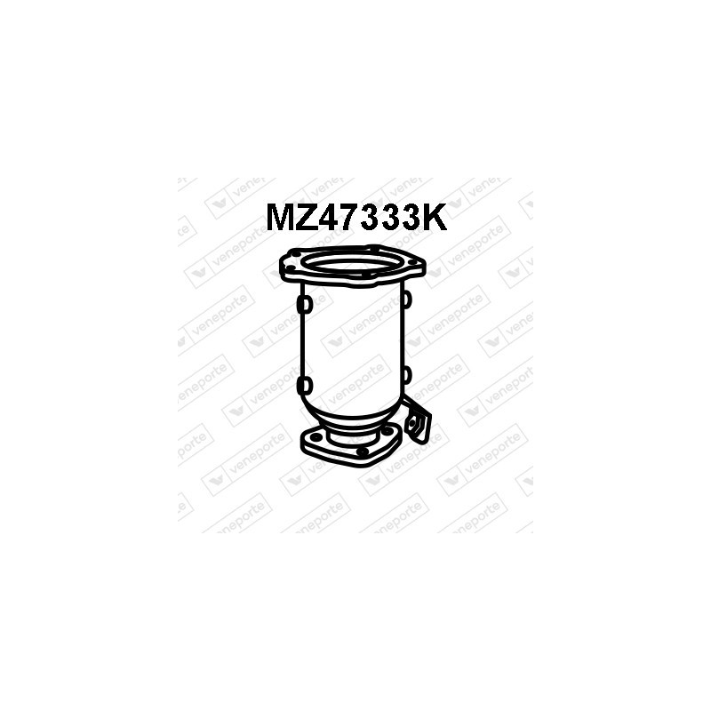 Katalizator MAZDA - FPD52050XB  