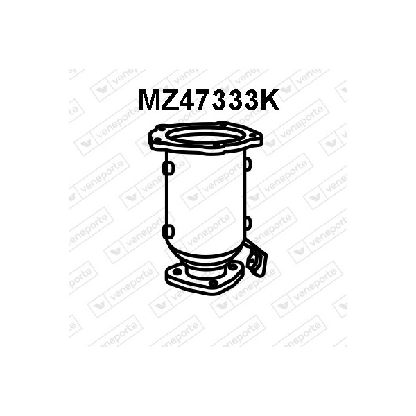 Katalizator MAZDA - FPD52050XB  