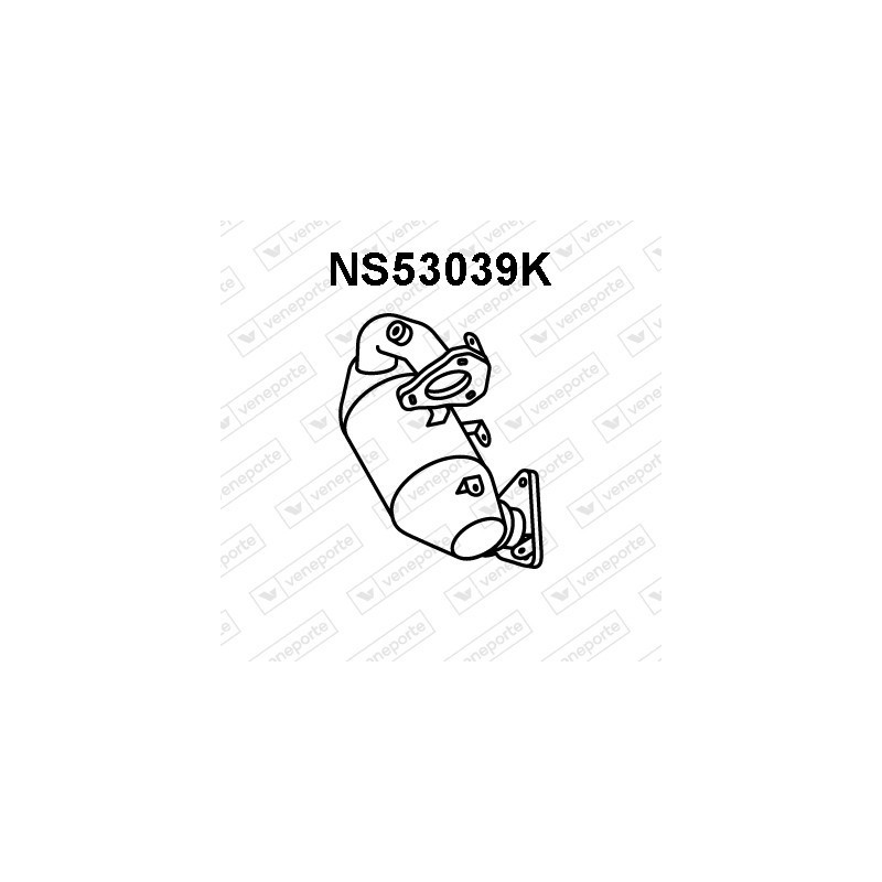 Katalizator NISSAN / RENAULT - 208A03UC0A 208A03UC4D 208A03UC4E