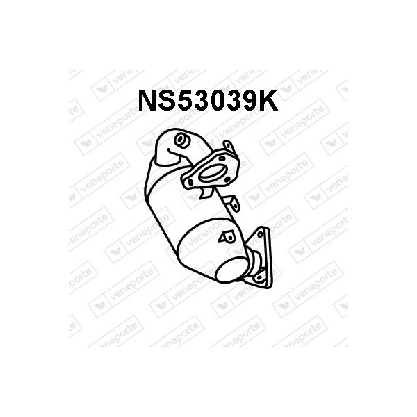 Katalizator NISSAN / RENAULT - 208A03UC0A 208A03UC4D 208A03UC4E