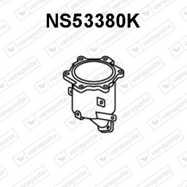 Katalizator NISSAN - 201A0BX001 208A0BX000 208A0BX001