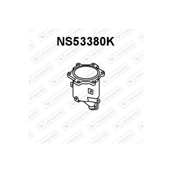 Katalizator NISSAN - 201A0BX001 208A0BX000 208A0BX001