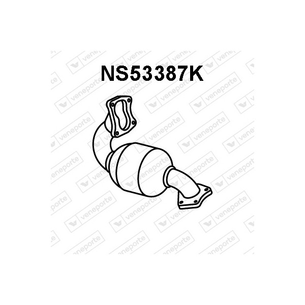 Katalizator NISSAN - 208A0BN700  