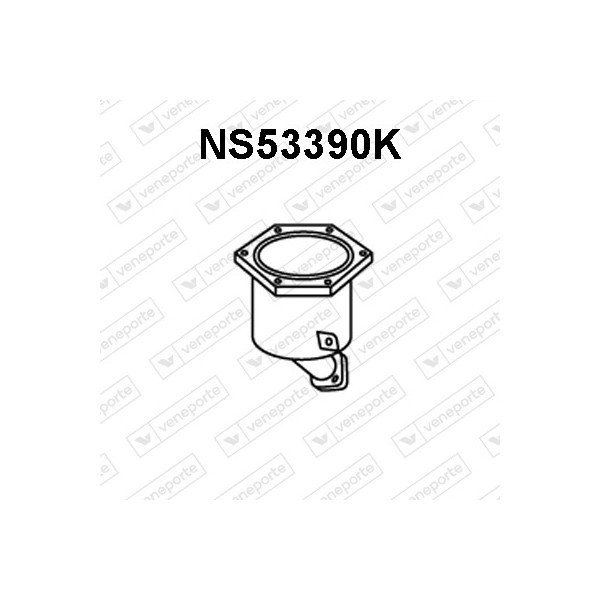 Katalizator NISSAN - B08A0AU000  