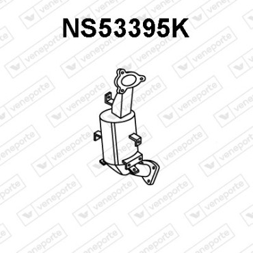 Katalizator NISSAN - 208A0AU625  