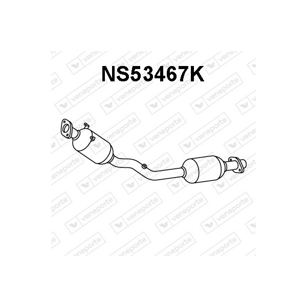 Katalizator NISSAN - 20010BB00A 20010JD000 