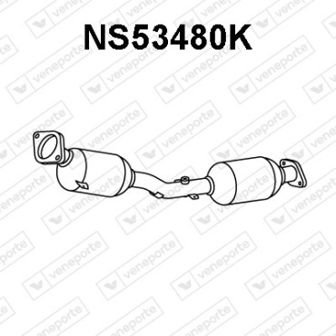 Katalizator NISSAN - 200109U09L 200109U21A 200109U22A