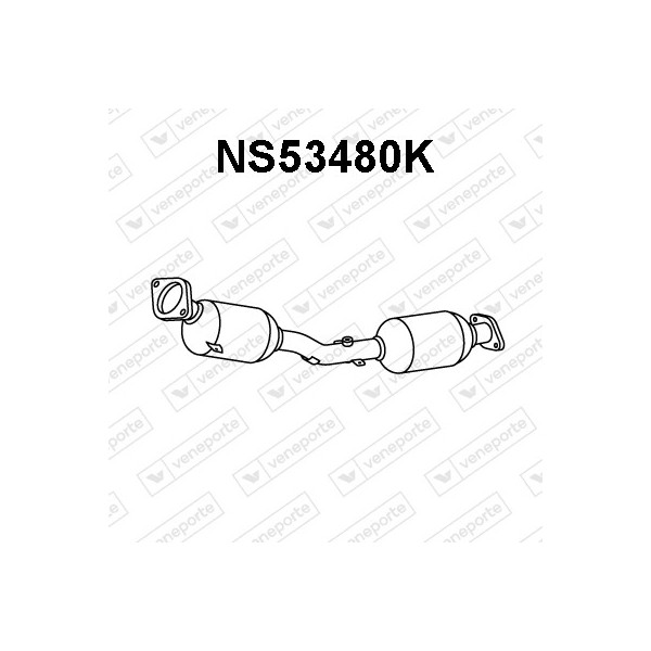 Katalizator NISSAN - 200109U09L 200109U21A 200109U22A
