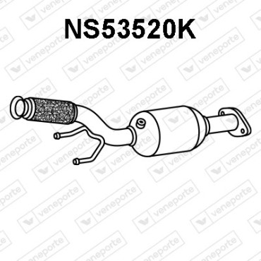 Katalizator NISSAN - 200A0HV70B  