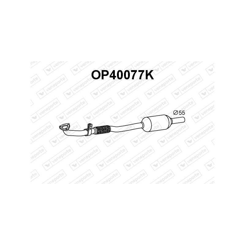Katalizator OPEL / VAUXHALL - 55350354 55559642 5854295