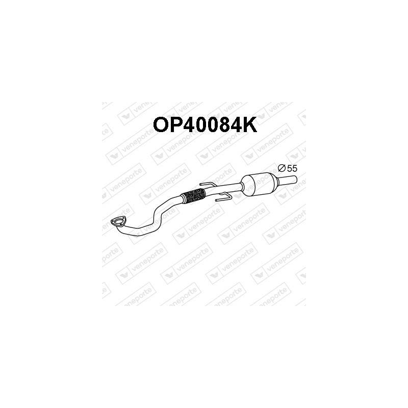 Katalizator OPEL / SAAB / VAUXHALL - 55350355 55559641 5854233