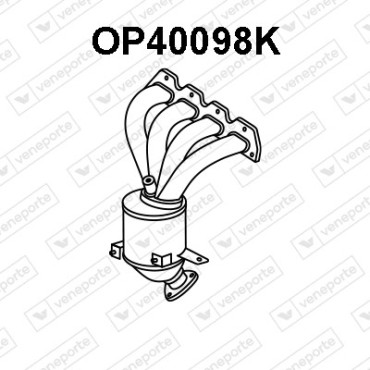 Katalizator ALFA ROMEO / CHEVROLET / FIAT / OPEL / VAUXHALL - 12992393 25197215 25197226