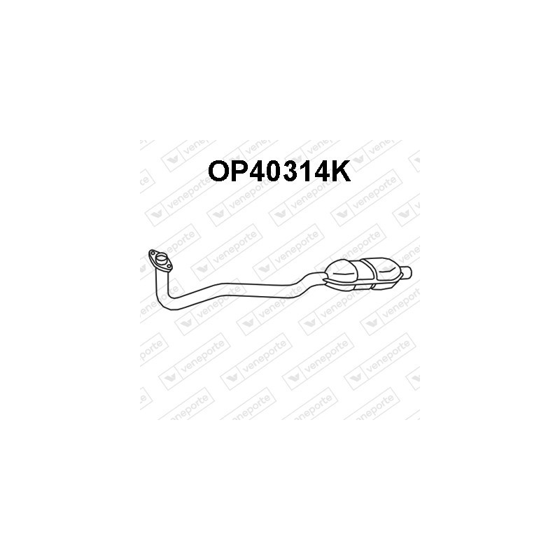 Katalizator OPEL / VAUXHALL - 5854203 5854204 5854213