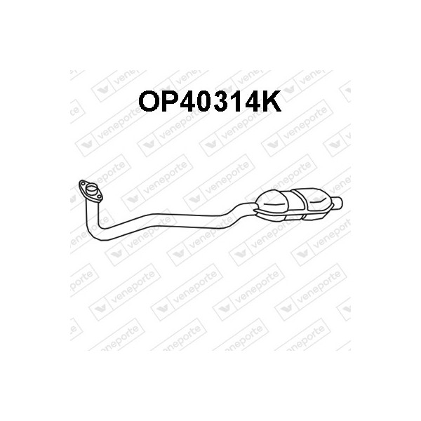 Katalizator OPEL / VAUXHALL - 5854203 5854204 5854213