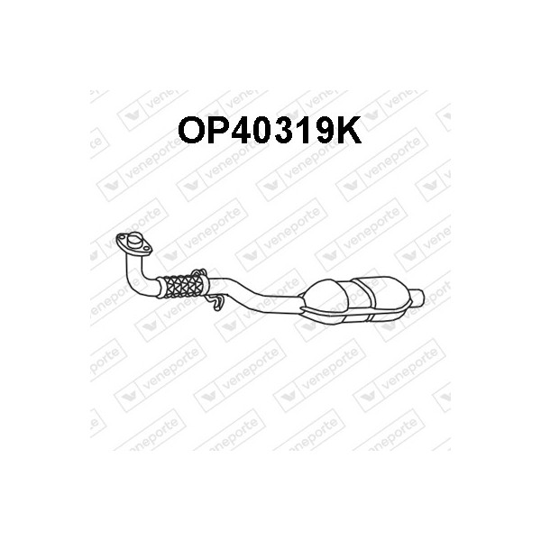 Katalizator OPEL / VAUXHALL - 5854205 5854273 5854291