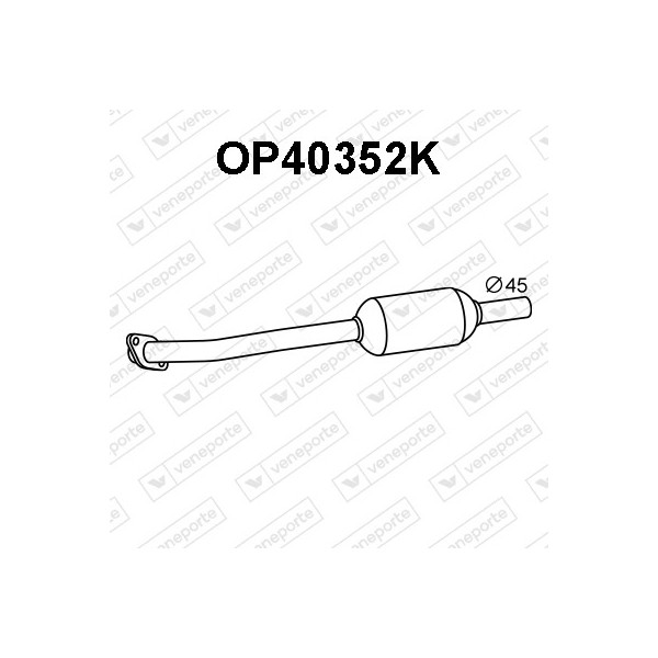 Katalizator OPEL / VAUXHALL - 5854209 5854211 5854212