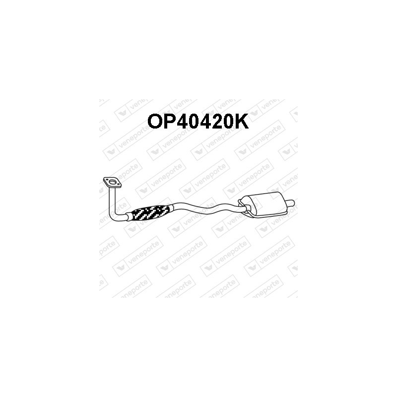 Katalizator OPEL / VAUXHALL - 24418588 5854196 5854260