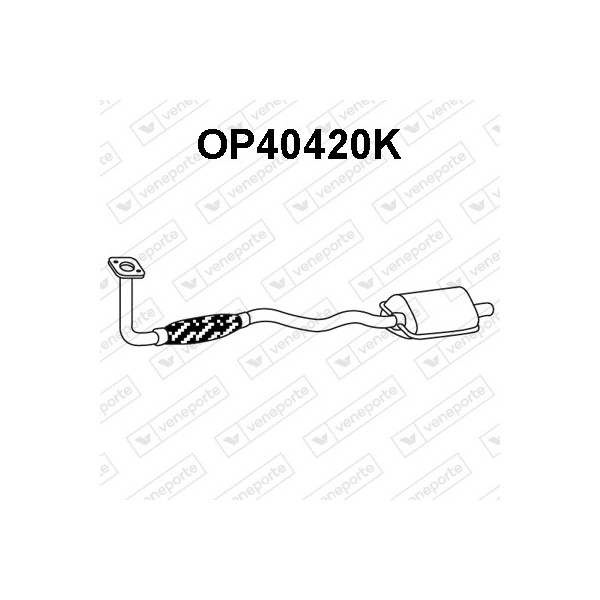 Katalizator OPEL / VAUXHALL - 24418588 5854196 5854260