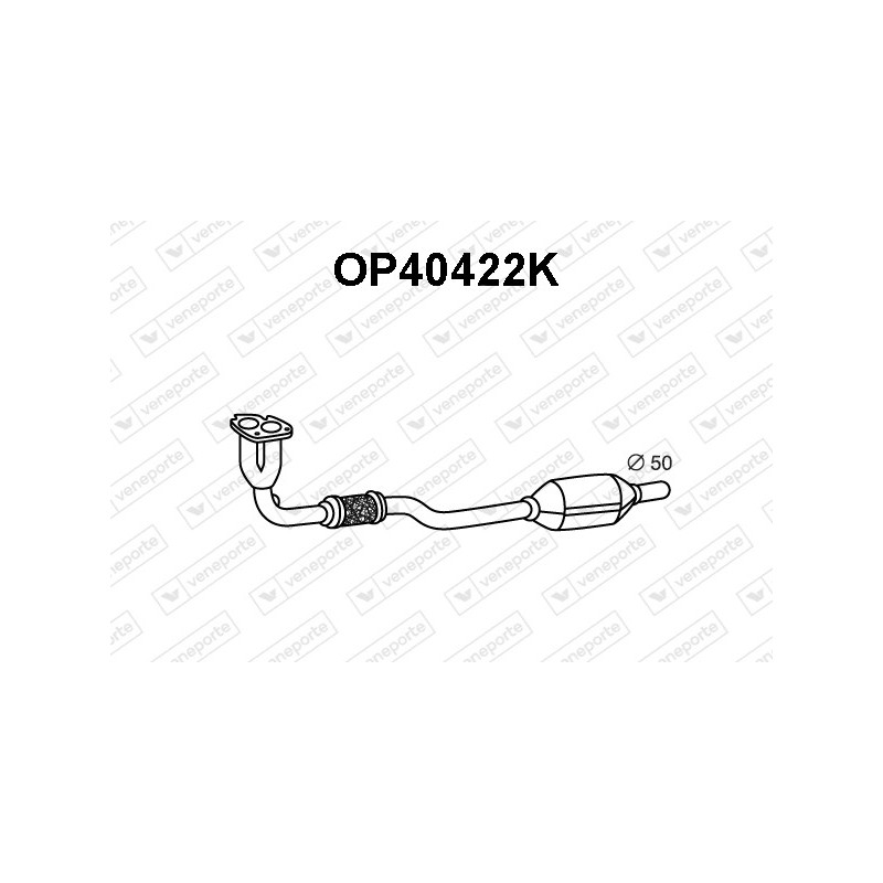 Katalizator OPEL / VAUXHALL - 24418589 24418591 5854198