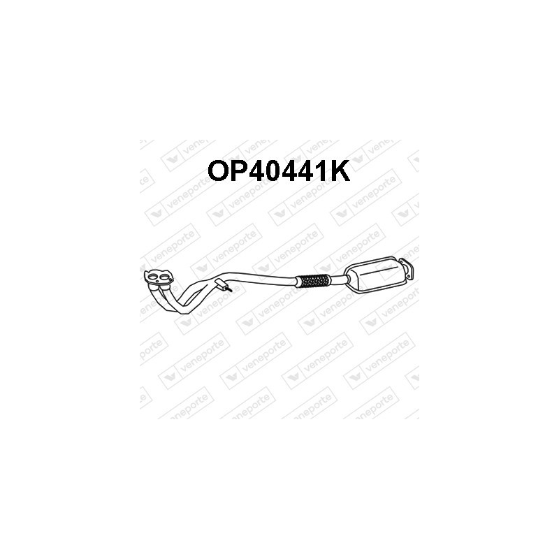 Katalizator OPEL / VAUXHALL - 5854194 5854255 5854434